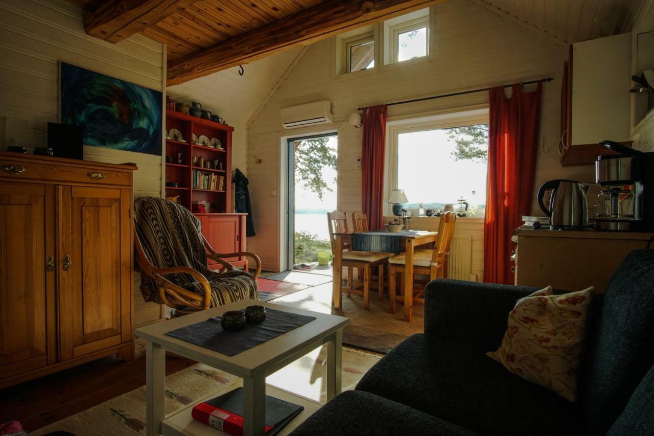Strandstuga Tämta Esterno foto
